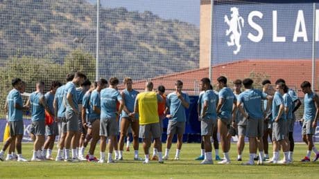 El Atlético va cerrando la pretemporada