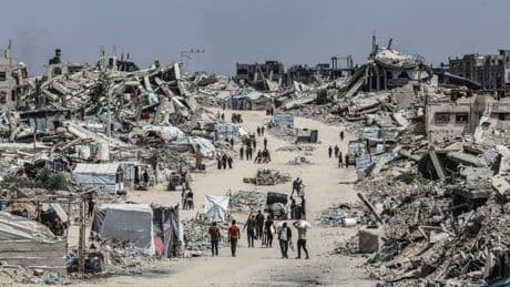 Los ataques de Israel en Gaza y Cisjordania han destruido millones de euros en proyectos financiados por la UE