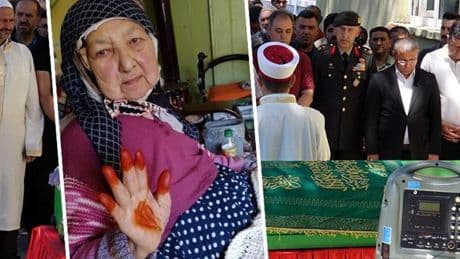 Oğlu 1992'de şehit olmuştu... Hayatını kaybeden annenin vasiyeti askerler tarafından yerine getirildi
