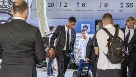 El autocar del Real Madrid llegó a ir a La Cartuja