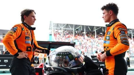 Lando Norris cracks brutal Oscar Piastri joke as McLaren rivals pitted head-to-head