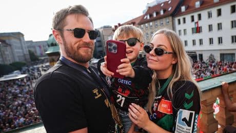 SC Magdeburg im Dauerglück - Doppel-Hochzeit & 3 Babys bei Champions-League-Sieger