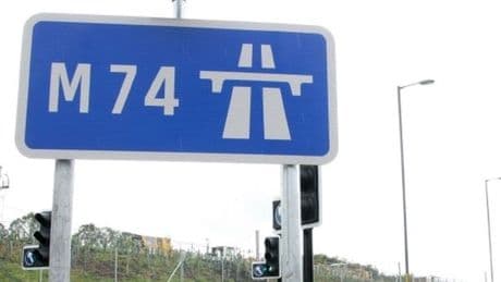 M74 slip road at Motherwell to be closed for essential works to be carried out