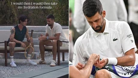 Novak Djokovic reveals bizarre secrets behind his incredible physique at 38: Eating algae and seaweed, his BAN on an everyday favourite drink - and more of his 'magic potions' from Wimbledon