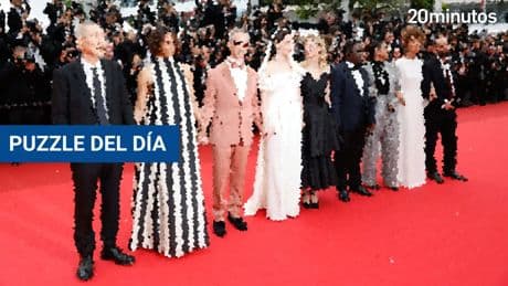 Un &#039;puzzle&#039; con la imagen del día: Cannes se llena de estrellas en una alfombra roja sin desnudos por la prohibición del Festival