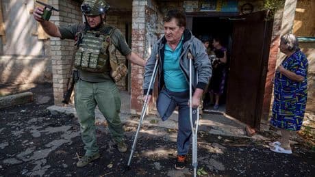 These Ukrainians refused to leave their homes. Now they have no choice