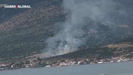 İzmir'de korkutan yangın!