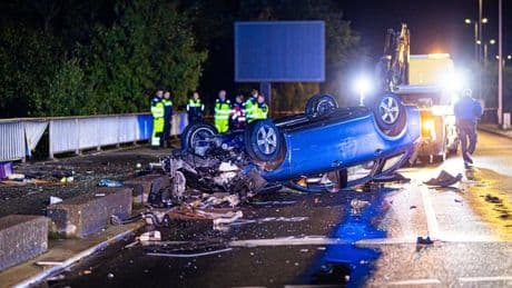 Hannover-Kleefeld: Betrunkener Autofahrer legt mit Unfall ICE-Strecke lahm