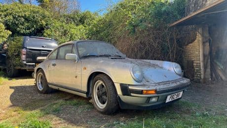 Iconic 1980s Porsche left untouched in a barn for 14 years goes on sale – it could be yours for £25,000