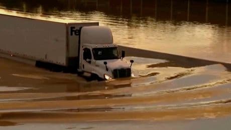 Parents and child killed when tree falls on car amid heavy rain, flooding in Tennessee