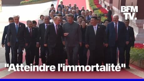 "Rajeunir sans cesse": le drôle d'échange entre Vladimir Poutine et Xi Jinping sur l'immortalité