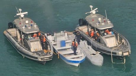 Colombie : saisie inédite d’un sous-marin autonome équipé de Starlink destiné au trafic de drogue