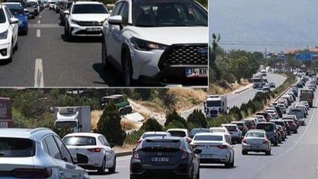 Bir ucu Aydın, diğer ucu Muğla’da! 60 kilometrelik araç kuyruğu trafiği kilitledi