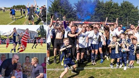 ON THE ROAD finds star quality on sidelines at East Kilbride ... but it was true grit on the pitch that saw them hit the big time at last