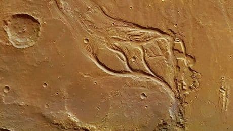 Mars'ta eski nehir yatakları izleri keşfedildi