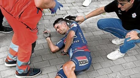 Mikel Landa ya está en casa: «Será una larga recuperación, pero el apoyo recibido me fortalecerá»