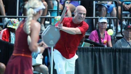 Andre Agassi Wins And Loses In Pickleball Pro Debut As Game Sprouts