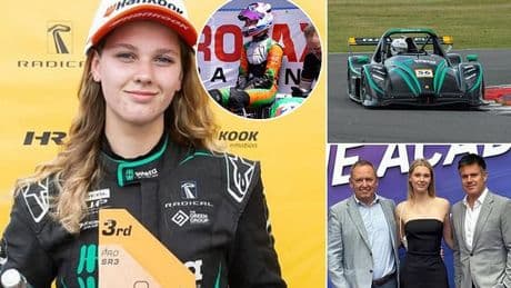 I think there WILL be a female F1 driver in the next decade... and Gabby Logan isn't afraid to put her money where her mouth is!