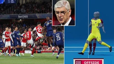 Arsene Wenger proposes radical change to offside rule to combat 'frustrating' VAR and insists a decision will be made on exciting idea 'next year'