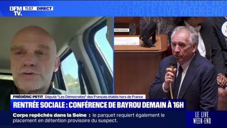 Blocage du 10 septembre: "Dans la préparation de ce mouvement, il y a énormément de contradictions", selon Frédéric Petit (Les Démocrates)