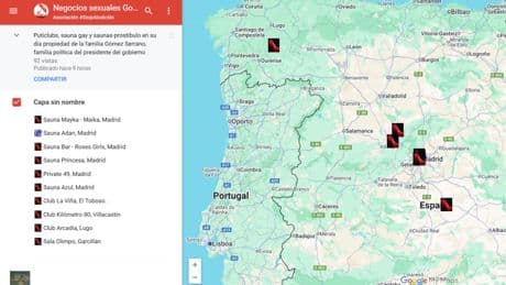 Las prostitutas se burlan del PSOE con una ruta por los negocios sexuales del suegro de Sánchez