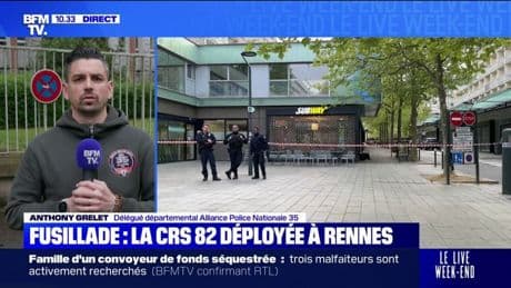 Fusillade à Rennes: "On en a marre des effets d'annonce, on aimerait bien du concret", déclare le délégué départemental d'Alliance Police Nationale 35