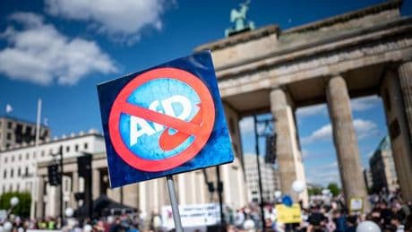Demonstration: Mehrere tausend Menschen demonstrieren in Berlin gegen AfD
