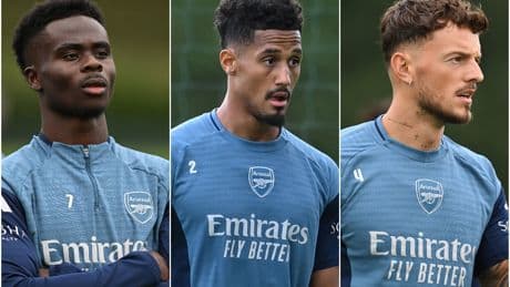 Arsenal injury update: Bukayo Saka, William Saliba and Ben White latest news and return dates
