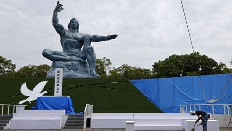 Na 80 jaar herdenkt Nagasaki de atoombom in tijden van herbewapening