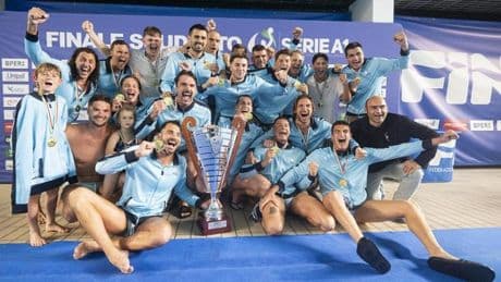 Pallanuoto, Pro Recco campione d’Italia per la 37ma volta, ora l’obiettivo diventa il triplete