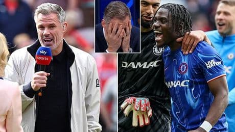Chelsea star Romeo Lavia takes aim at Jamie Carragher for claiming the Blues lacked the 'character' required to clinch Champions League qualification