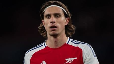 Arsenal star Riccardo Calafiori responds to shock AC Milan transfer links