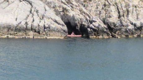 Yasaklı bölgeye giren Rus, ekipleri alarma geçirdi