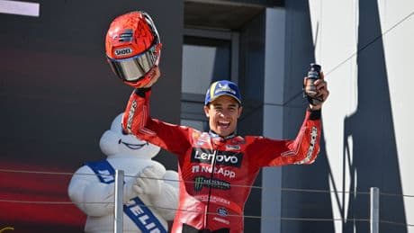 Marc Márquez: "Fue muy bien, no puedo decir lo contrario"