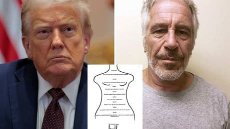 Trump lays out three reasons why ‘bawdy’ letter in Epstein’s birthday book is ‘nonsense’: Live