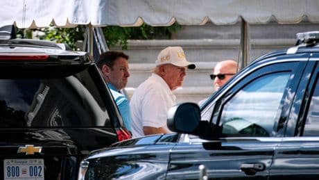 Trump Appearing In Public Today For The First Time In A Week—Amid Death Rumors