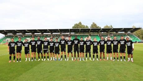 Beşiktaş'tan St. Patrick's maçında Gazze çağrısı! ''İnsanlığa karşı işlenen suçlara son verin''