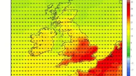UK weather maps show 45 counties to enjoy 27C mini heatwave coming in days