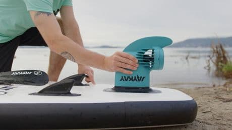 Elektro-Finne für SUP-Brett im Test