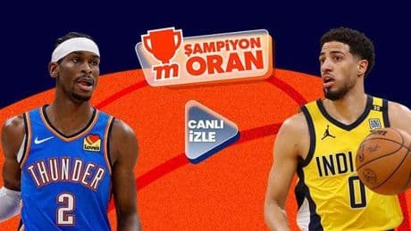 NBA finalinde Thunder, Pacers'ı ağırlıyor! Serinin 2. maçının heyecanı Şampiyon Oran ve Canlı Yayın ile Misli'de
