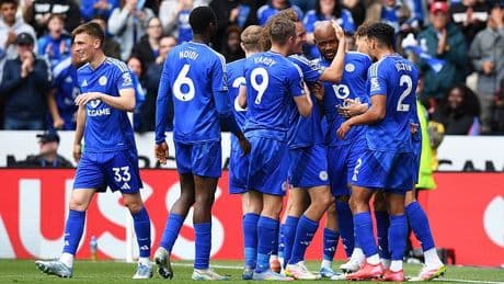 Leicester 2-0 Southampton: Jamie Vardy and Jordan Ayew sink Saints with first-half goals - as Foxes seal all three points in bottom of the table clash