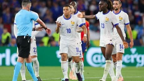 Kylian Mbappe speaks out after angrily confronting referee Michael Oliver