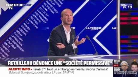 Récidive: "Le sursis a effet dissuasif de la reproduction de la peine", déclare Manuel Bombard (LFI)