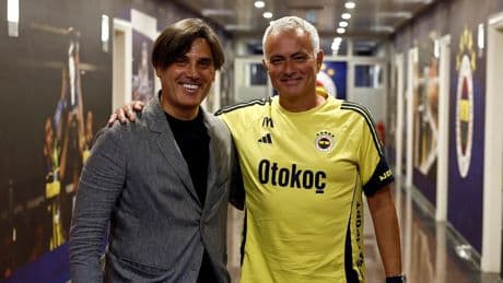 Montella'dan Mourinho'ya ziyaret!