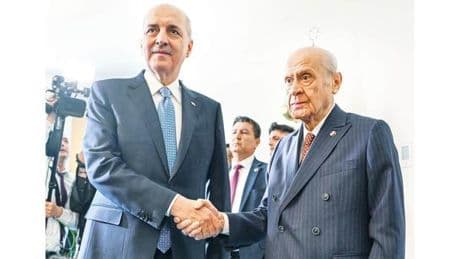 Meclis’te görüştüler... Kurtulmuş’tan Bahçeli’ye ‘Yol haritası’ ziyareti