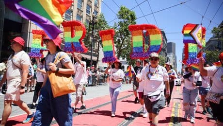 NYC, San Francisco and other US cities capping LGBT+ Pride month with a mix of party and protest