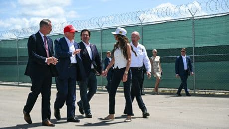 Judge pauses construction at Florida's Alligator Alcatraz detention center