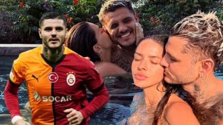 Mauro Icardi ve sevgilisi Suarez şampiyonluk için Türkiye'ye geliyor