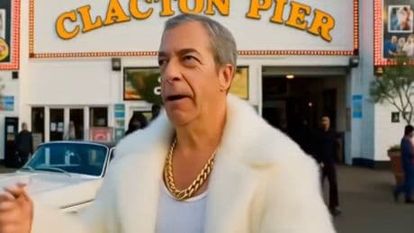 Nigel Farage Posted An AI Video Of Himself As A Grime Star And The Internet Has Thoughts