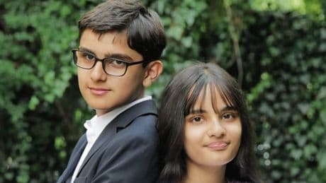 ‘We’re the UK’s smartest twins and have a combined IQ of 314’